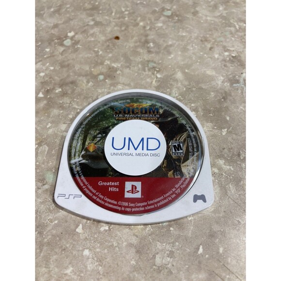 Socom US‎ Navy Seals Fireteam Bravo (Sony PSP, 2005) Disc Only - Picture 1 of 2